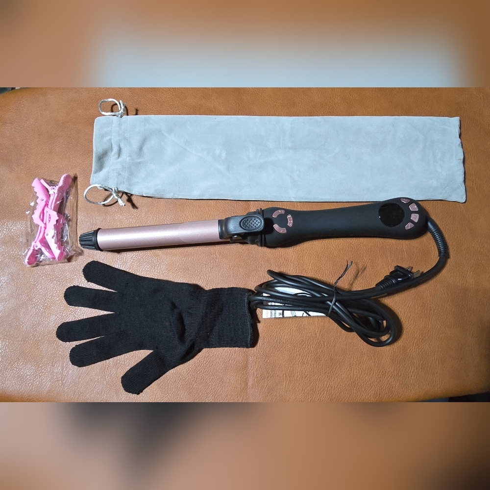 Hittiona 1" rotation curling iron - Picture 2 of 6